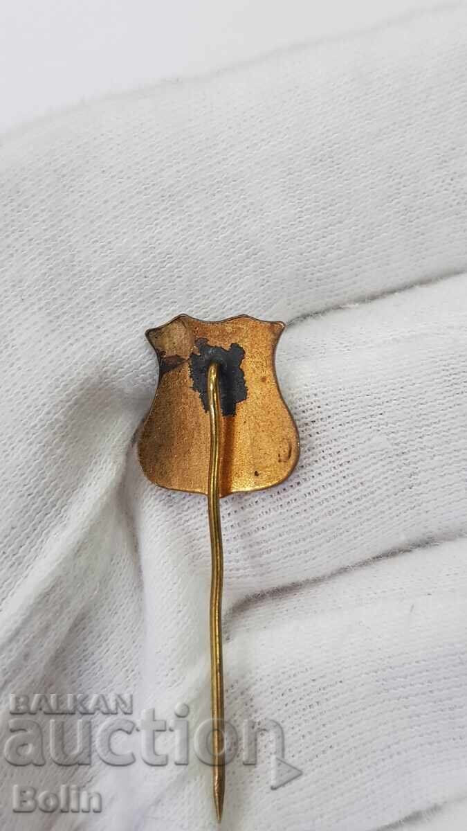 Livrarea Rar semn regal bulgar, insignă "Sportiv" sport, fotbal Livrarea Rar semn regal bulgar, insignă "Sportiv" sport, fotbal