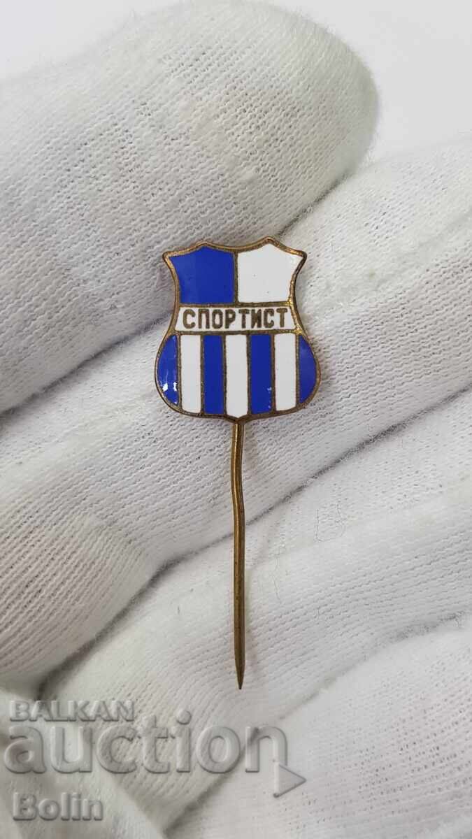 Rar semn regal bulgar, insignă "Sportiv" sport, fotbal Rar semn regal bulgar, insignă "Sportiv" sport, fotbal
