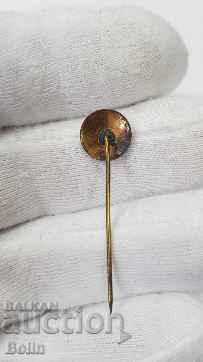 Licitație Semn de fotbal țarist, ecuson "A" fotbal, echipă, email roz Licitație Semn de fotbal țarist, ecuson "A" fotbal, echipă, email roz