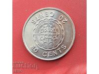Solomon Islands - 20 Cents 1977