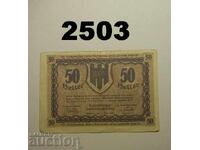 Vorarlberger Bregenz 50 heller 1921 Австрия