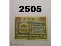 Horneburg 25 pfennig 1921 Germany