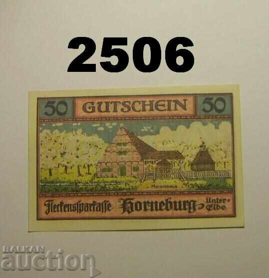 Horneburg 50 pfennig 1921 Германия