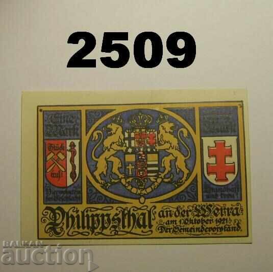 Φιλιπστάλ 1 μάρκο 1921 Γερμανία