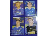 ПФК Левски - 8 картички с автографи
