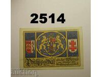 Φιλιπστάλ 1 μάρκο 1921 Γερμανία