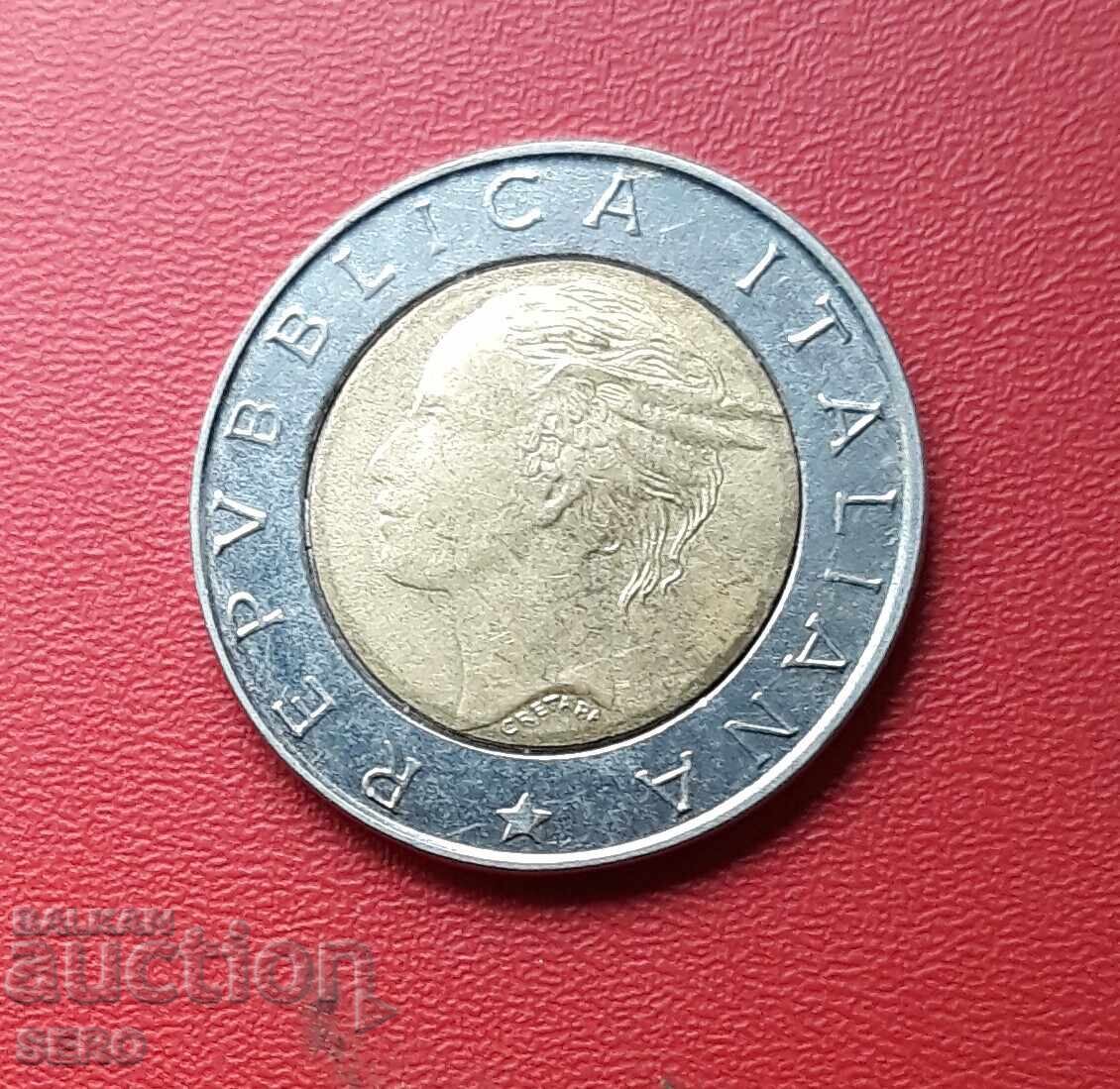 Italy - 500 lire 1998-20, Fund for the Development of Agriculture with price 0.61 BGN | € 0.31
