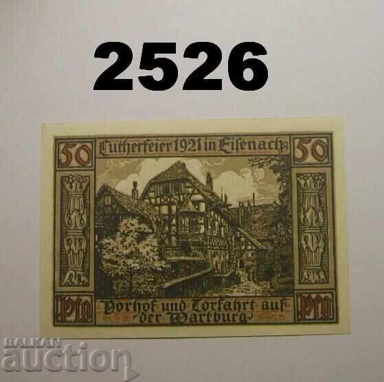 Eisenach 50 pfennig 1921 Germany with price 3.00 BGN | € 1.53