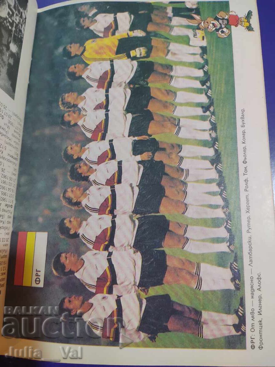 Campionatul European de Fotbal 1988 - program cu preț 1.50 BGN | € 0.77