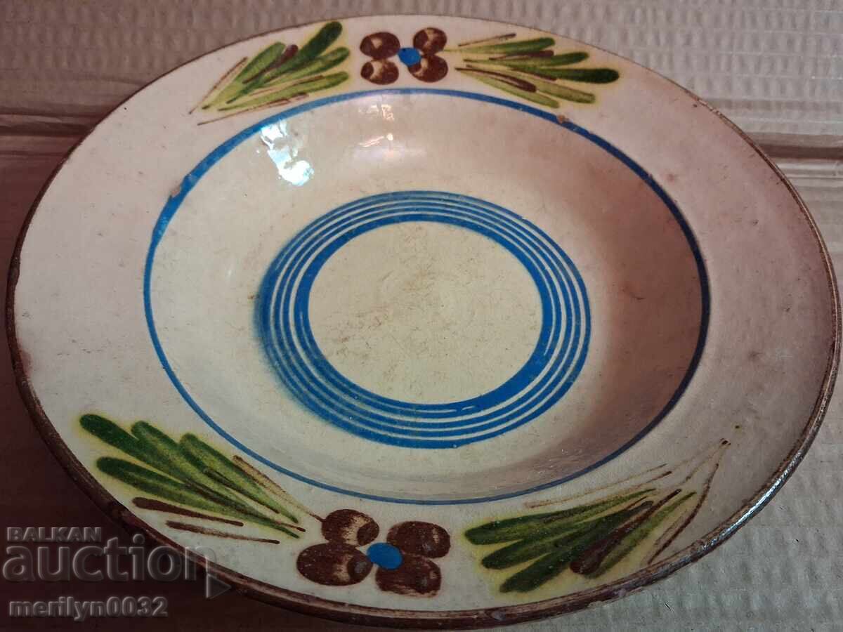 Old clay pot, pottery, plate - 5