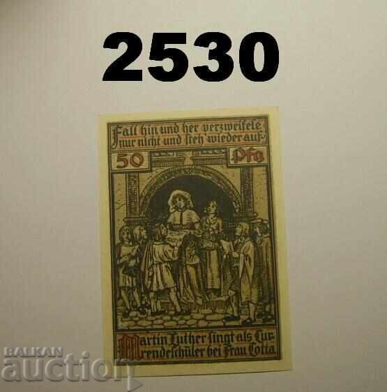Eisenach 50 pfennig 1921 Germania cu preț 3.00 BGN | € 1.53