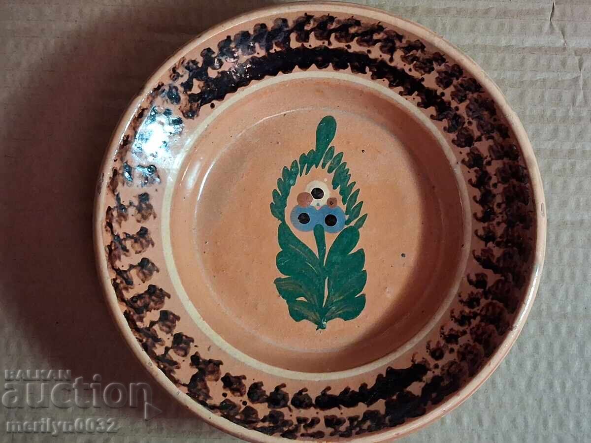 Old clay pot, pottery, plate - 7