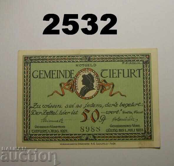 Τίφουρτ 50 φεννίγκ 1921 Γερμανία