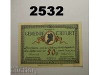 Τίφουρτ 50 φεννίγκ 1921 Γερμανία