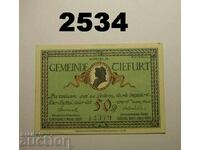 Τίφουρτ 50 φεννίγκ 1921 Γερμανία