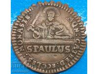 Munster 1760 3 pfennig Germania cupru