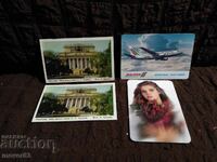 Calendare de buzunar. 4 bucăți