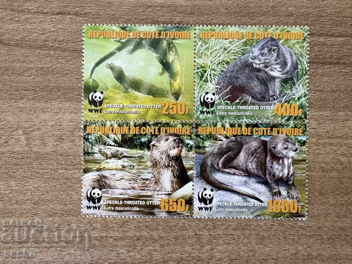Κοτ' Ιβουάρ - Βίδρι (2005) MNH