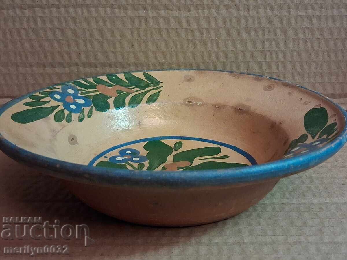 Old clay pot, pottery, plate - 5