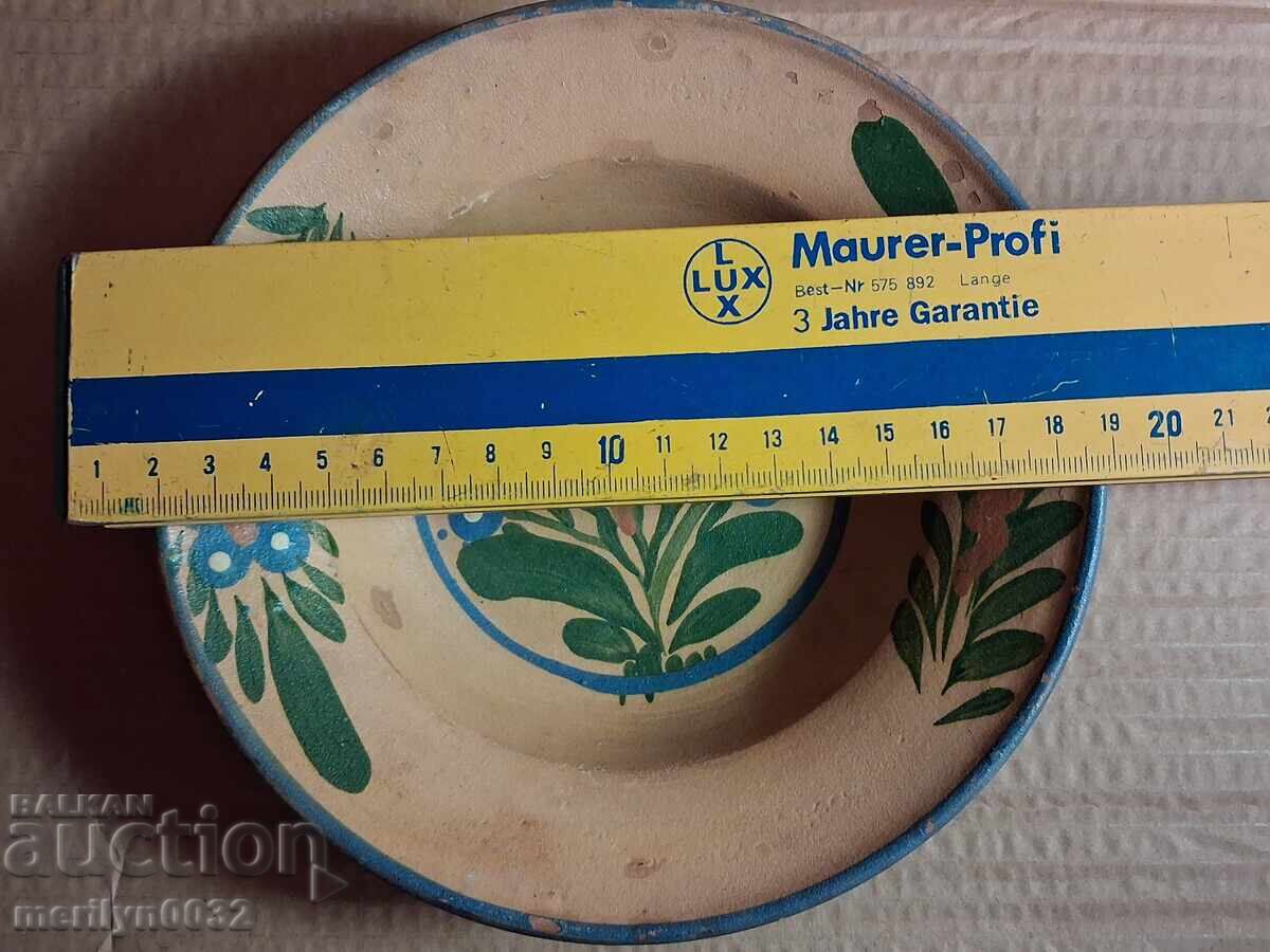 Old clay pot, pottery, plate - 7