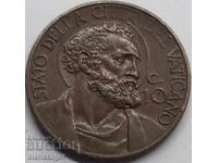 10 λεπτά 1936 Βατικανό Αγ. Πέτρος / Πίος XI - σπάνια χρονολογία