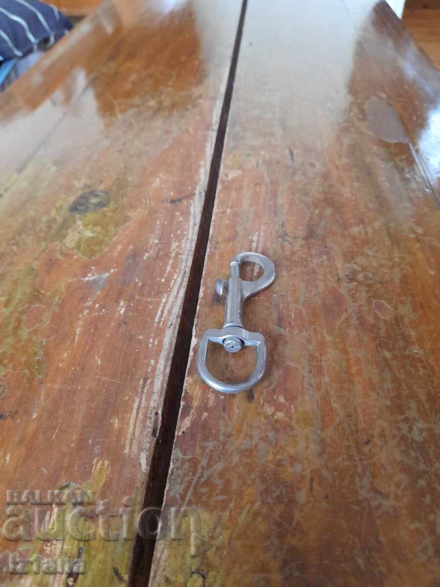 Old carabiner for keychain