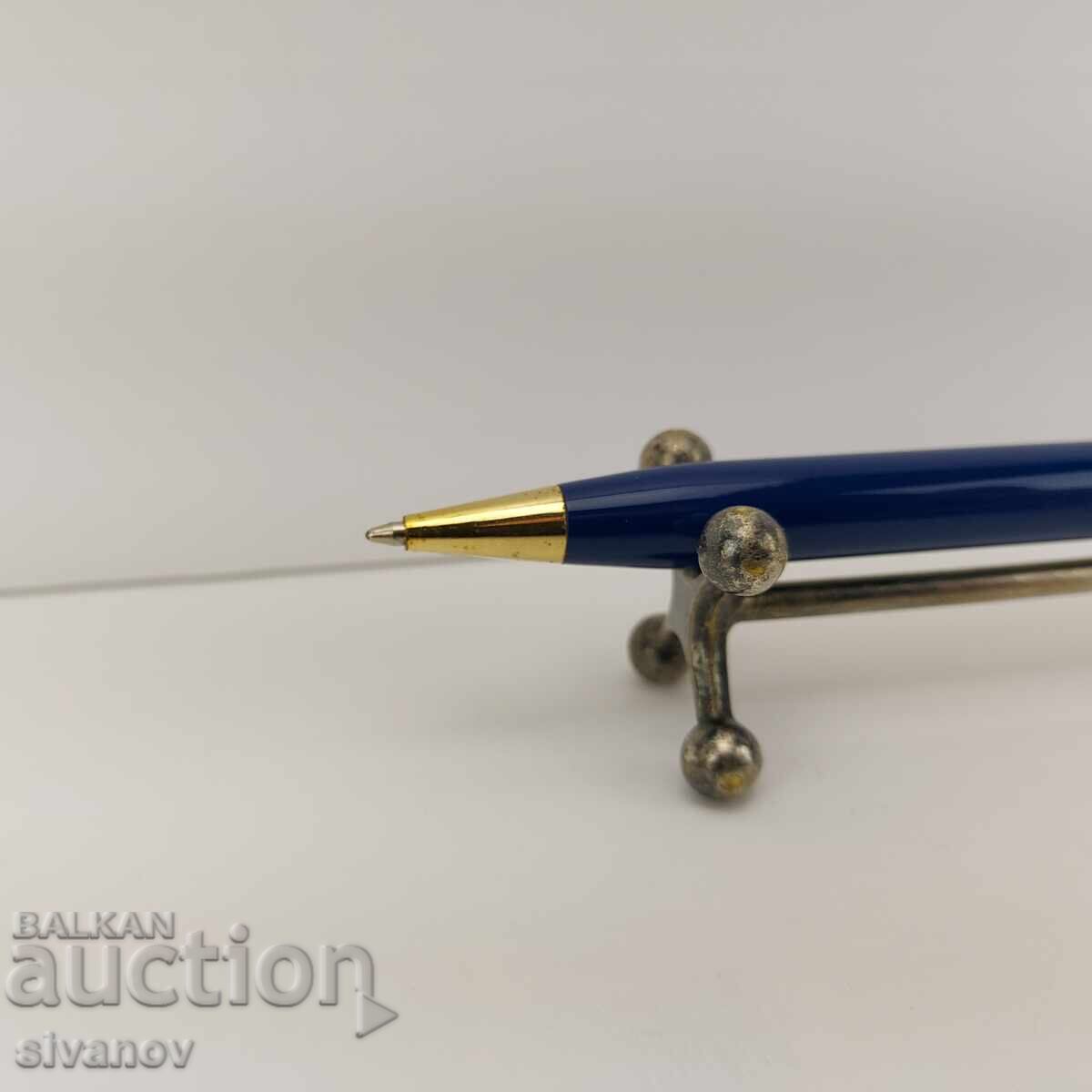 Pierre Cardin Ballpoint Pen with Blue and Gold Finish #4723 with price 14.99 BGN | € 7.66 Pierre Cardin Ballpoint Pen with Blue and Gold Finish #4723 with price 14.99 BGN | € 7.66