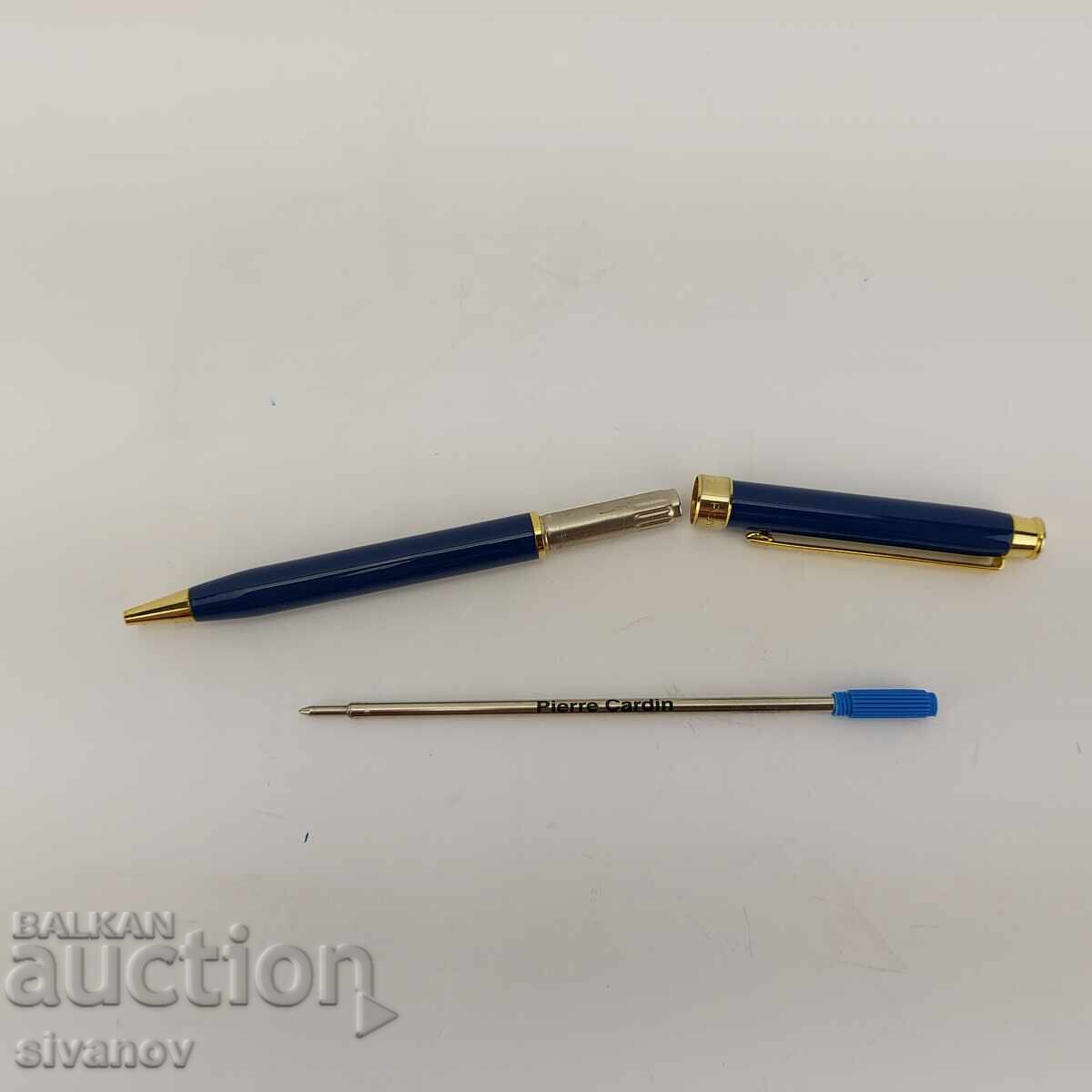 Pierre Cardin Ballpoint Pen with Blue and Gold Finish #4723 - 6 Pierre Cardin Ballpoint Pen with Blue and Gold Finish #4723 - 6