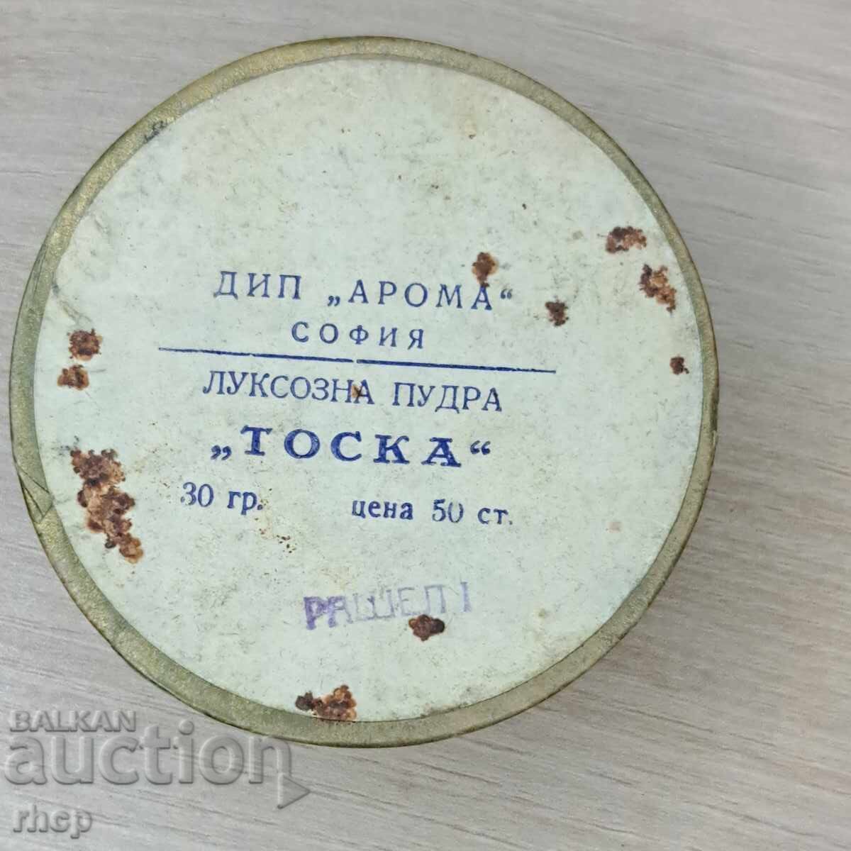 ΤΟΣΚΑ παλιό κουτί πούδρας δεκαετίας 40 - 50 με τιμή 32.99 BGN | € 16.87 ΤΟΣΚΑ παλιό κουτί πούδρας δεκαετίας 40 - 50 με τιμή 32.99 BGN | € 16.87