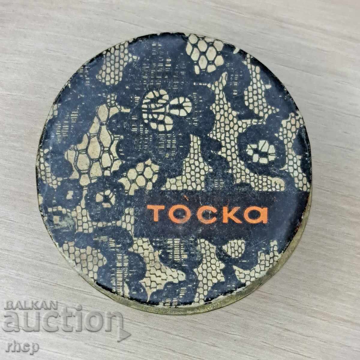 ΤΟΣΚΑ παλιό κουτί πούδρας δεκαετίας 40 - 50 ΤΟΣΚΑ παλιό κουτί πούδρας δεκαετίας 40 - 50