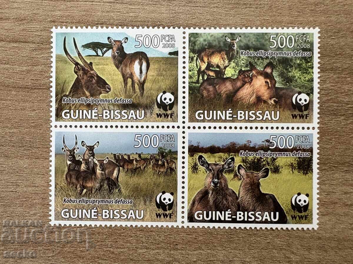 Гвинея-Бисау - Фауна WWF (2008) MNH