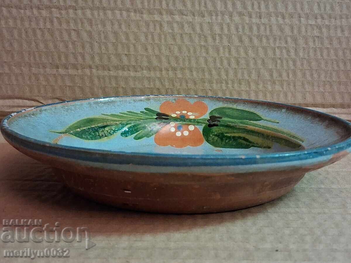 Old clay pot, pottery, plate - 5