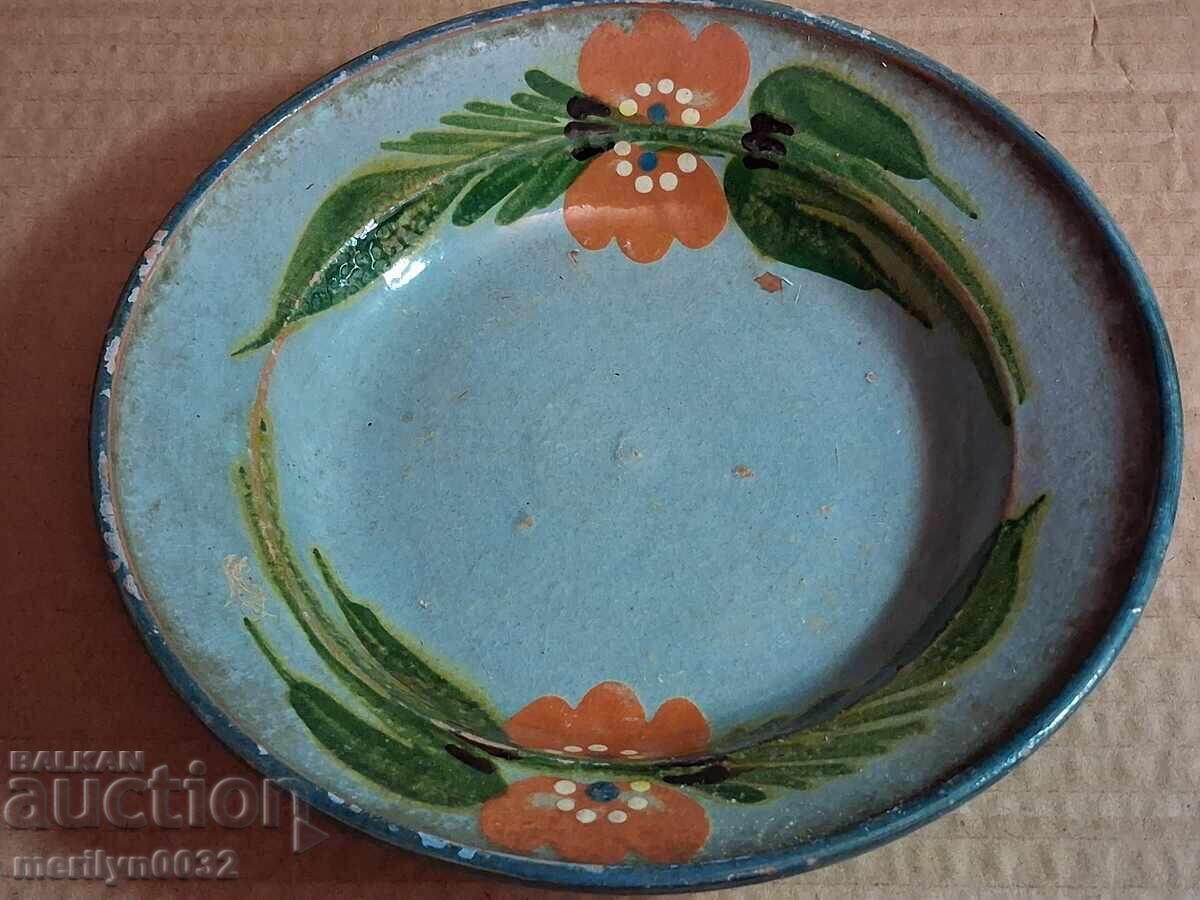 Old clay pot, pottery, plate