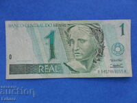 1 крузейро 2001 г. Бразилия