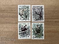 Vietnam - Maimuțe (1987) MNH