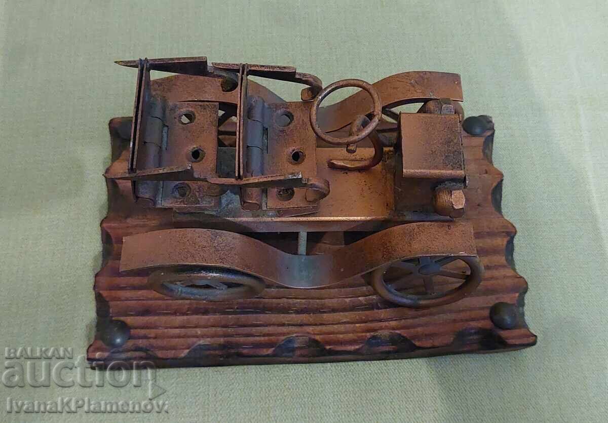 Livrarea Cărucior metalic pentru colecționari