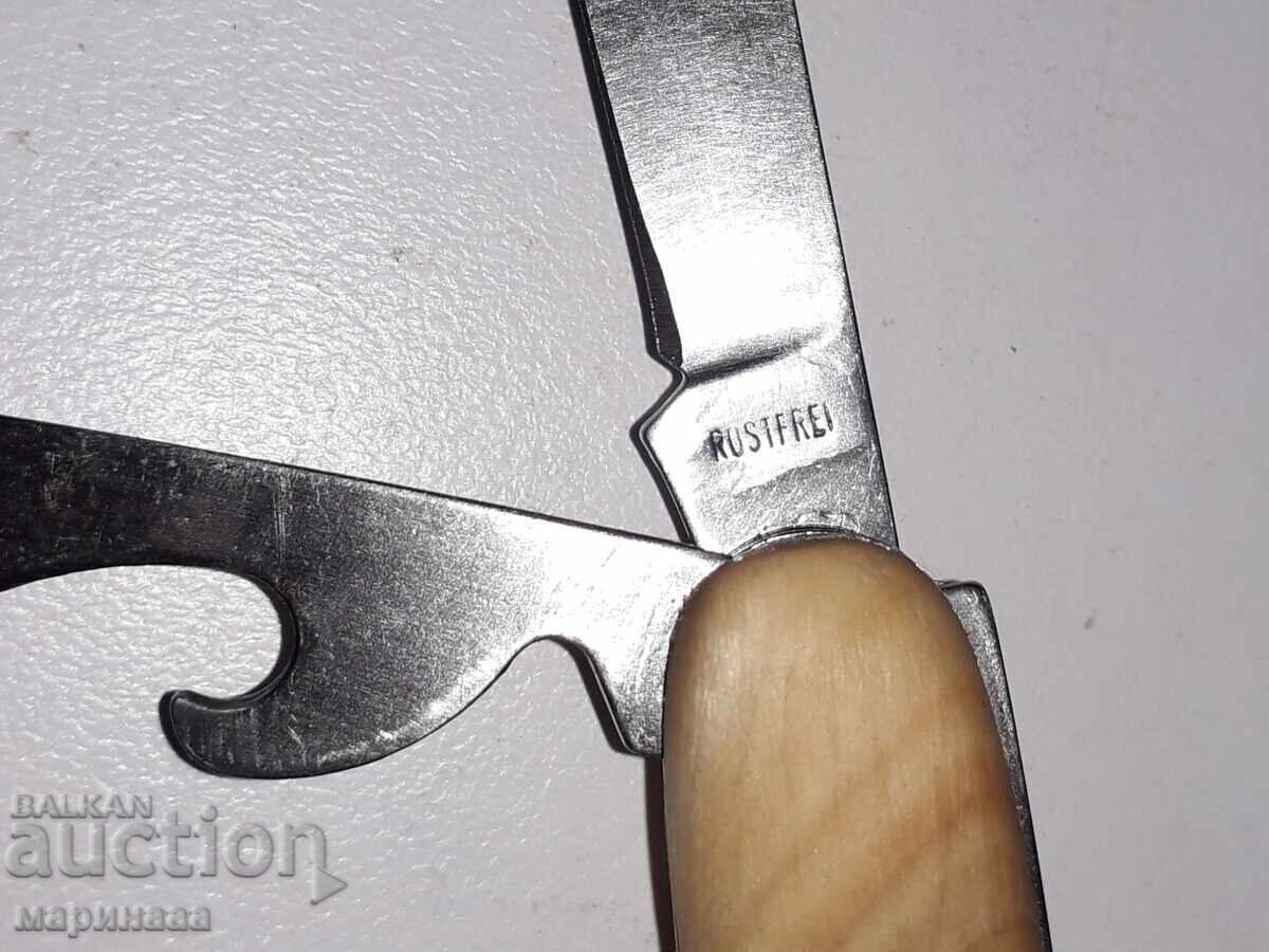 POCKET KNIFE ''RUSTFREI''. HOLLAND - 5 POCKET KNIFE ''RUSTFREI''. HOLLAND - 5