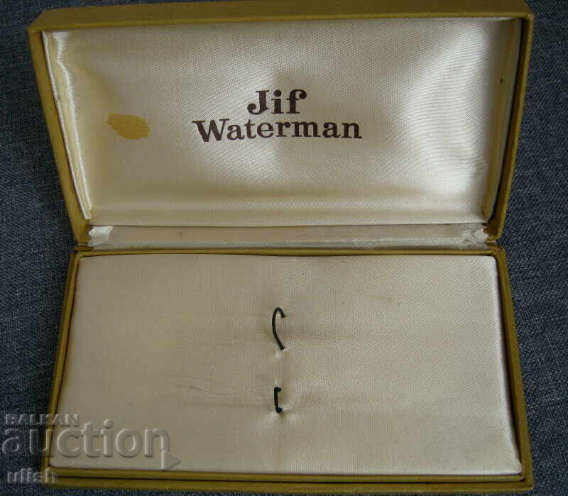 Jif Waterman pen set, empty box with price 20.00 BGN | € 10.23 Jif Waterman pen set, empty box with price 20.00 BGN | € 10.23