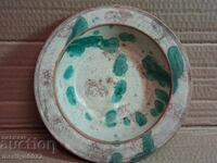 Παλιό πήλινο δοχείο, αγγεία, πιάτο