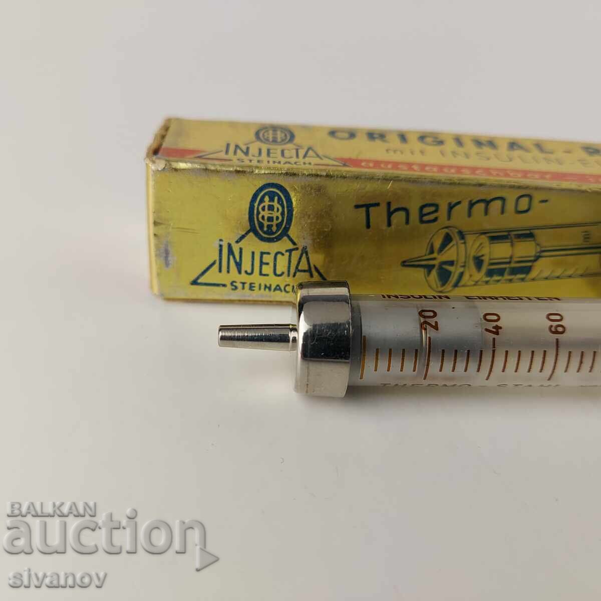 Old Injecta Original-Record 2ml Syringe 200deg #5367 with price 19.99 BGN | € 10.22