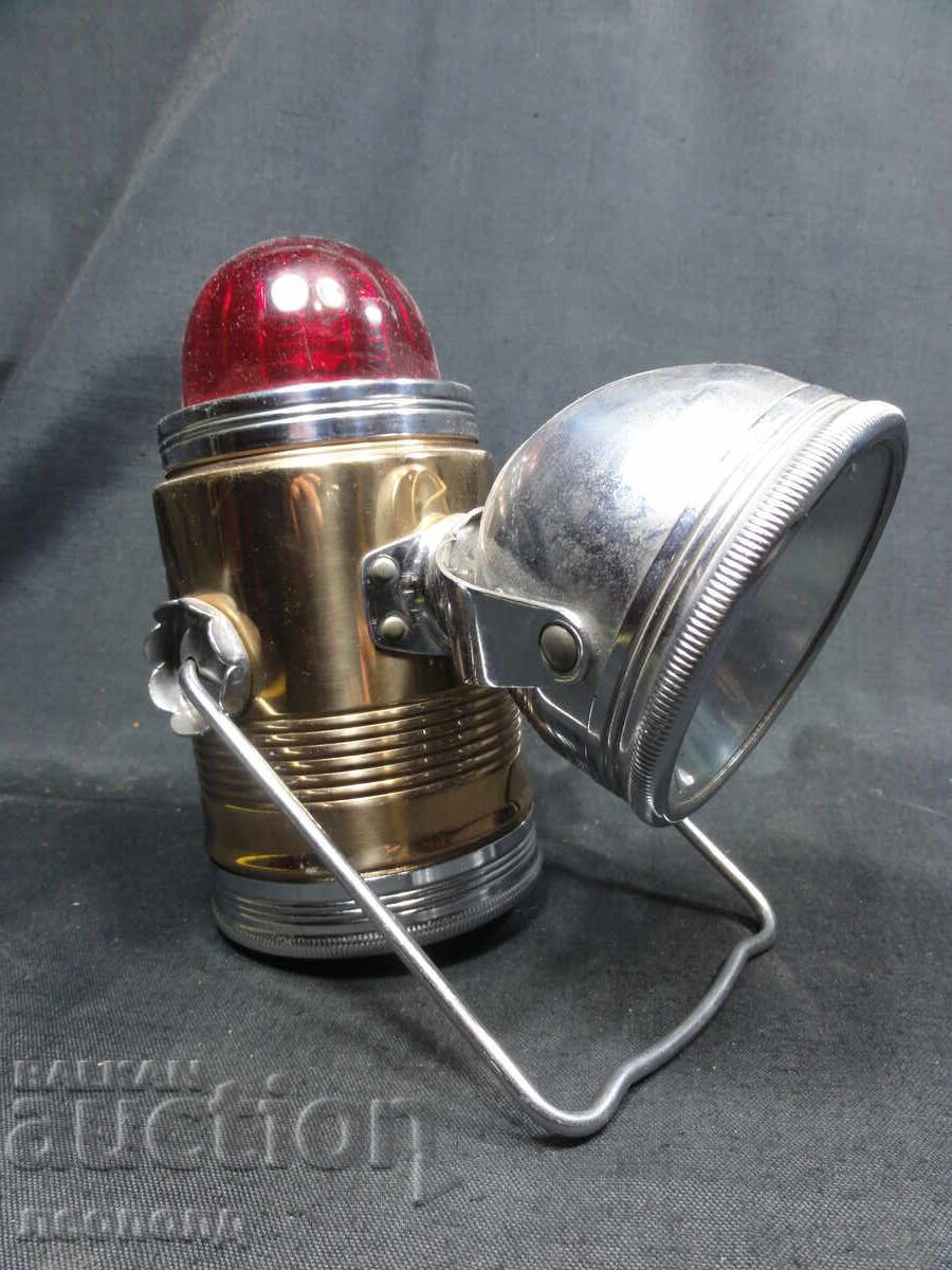 Old Retro Emergency Lamp Spotlight Flashlight PIFCO Old Retro Emergency Lamp Spotlight Flashlight PIFCO