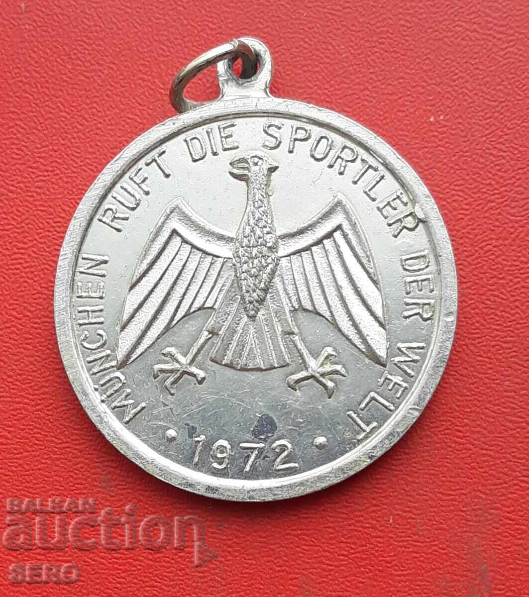Μετάλλιο - Γερμανία - Ολυμπιακοί Αγώνες 1972 στο Μόναχο με τιμή 1.00 BGN | € 0.51 Μετάλλιο - Γερμανία - Ολυμπιακοί Αγώνες 1972 στο Μόναχο με τιμή 1.00 BGN | € 0.51
