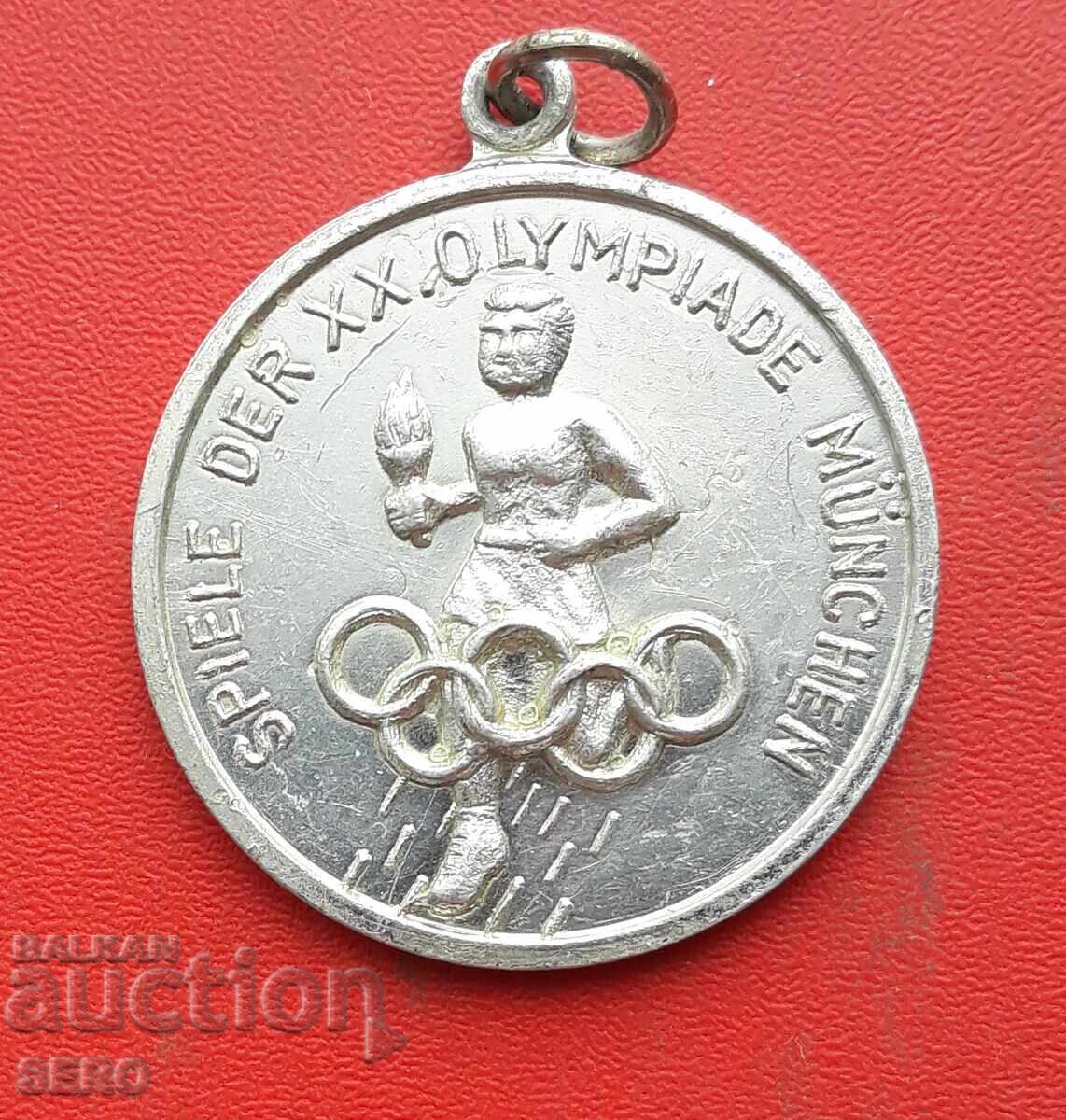 Μετάλλιο - Γερμανία - Ολυμπιακοί Αγώνες 1972 στο Μόναχο Μετάλλιο - Γερμανία - Ολυμπιακοί Αγώνες 1972 στο Μόναχο