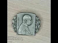 Primul Război Mondial, insignă patriotică, împ. Franz Joseph