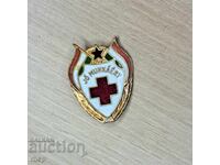 Ungaria insignă Crucea Roșie emailată