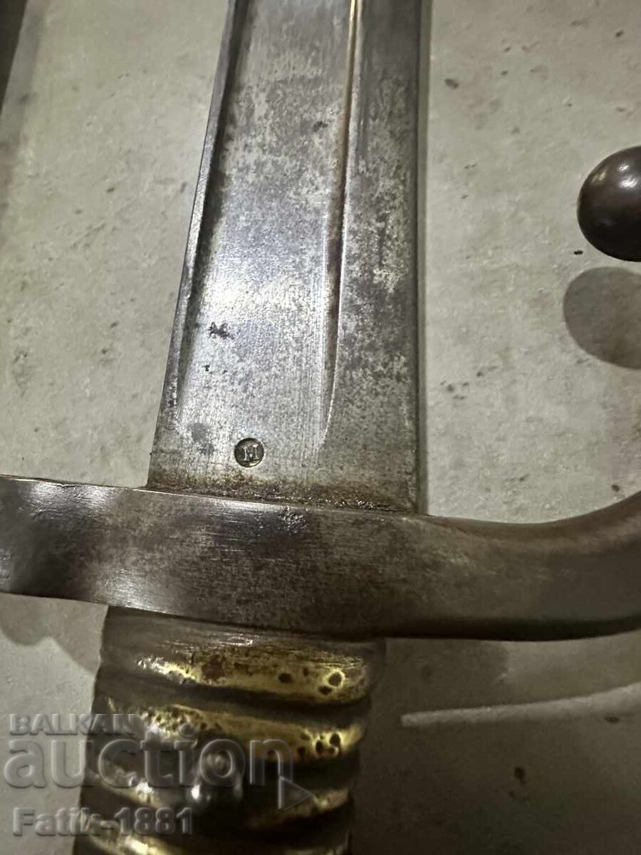Baionetă tip yatagan pentru pușca Chassepot - 6