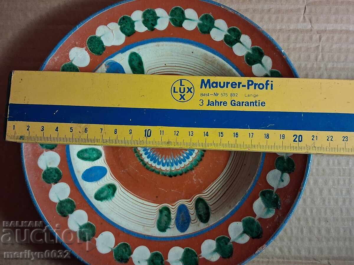 Old clay pot, pottery, plate - 5