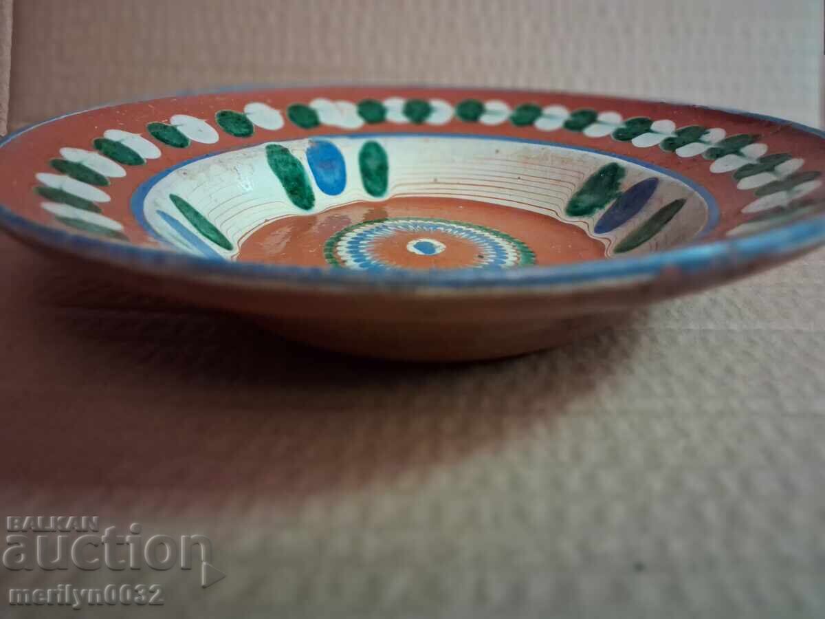 Old clay pot, pottery, plate - 7