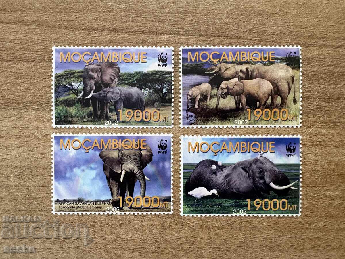 Μοζαμβίκη - Αφρικανικός ελέφαντας (2002) MNH Μοζαμβίκη - Αφρικανικός ελέφαντας (2002) MNH