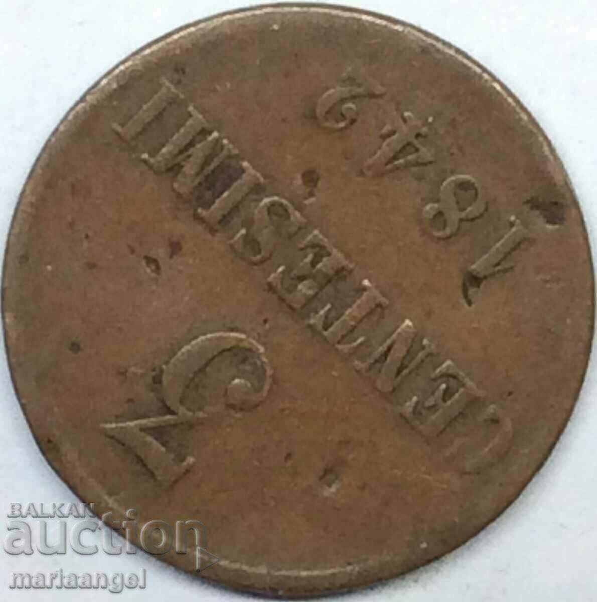 Παράδοση Βασίλειο της Σαρδηνίας 3 centesimi 1842 Ιταλία - αρκετά σπάνιο Παράδοση Βασίλειο της Σαρδηνίας 3 centesimi 1842 Ιταλία - αρκετά σπάνιο